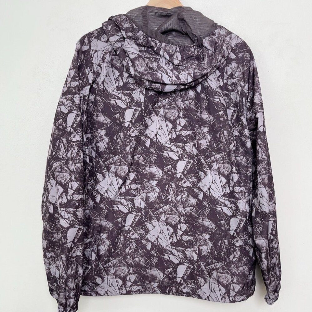 TOPMAN Mens Medium Camo Hooded Zip Neck Pullover - Picture 9 of 11
